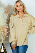 Load image into Gallery viewer, Long Sleeve Solid Knit Top
