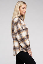 Load image into Gallery viewer, Cozy Plaid Flannel Shacket
