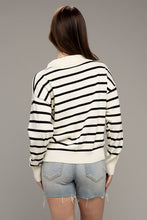 Load image into Gallery viewer, Stripe Collared Knit
