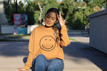 Load image into Gallery viewer, Camel Smiley Long Sleeve Top
