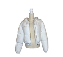 Load image into Gallery viewer, White Puffer Jacket
